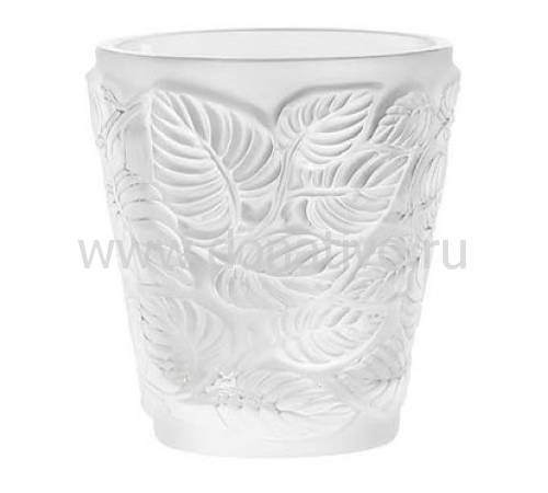 Подсвечник на 1 свечу "Feuilles" прозрачный Lalique 10746300