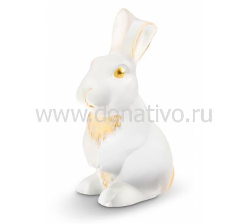 Статуэтка "Кролик" (бело-золотой) Lalique 10766400