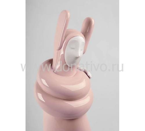 Статуэтка "В объятиях" (розовая) Lladro 01009654