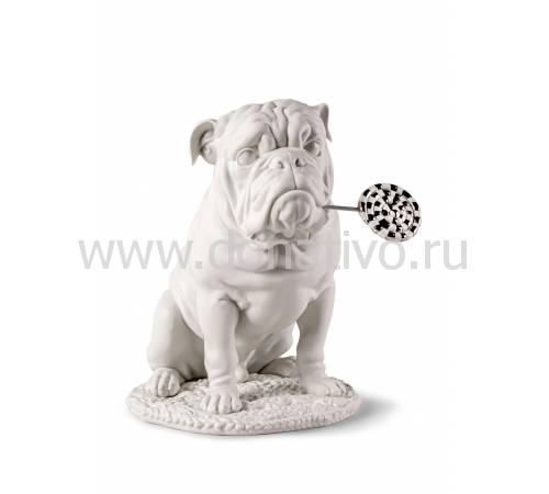 Статуэтка "Бульдога с леденцом на палочке" Lladro 01009741