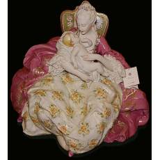 Статуэтка "Дама с малышом" Porcellane Principe 1098/PP