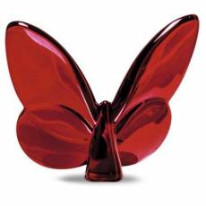 Статуэтка "Бабочка красная зеркальная" "Papillon" Baccarat 2807191