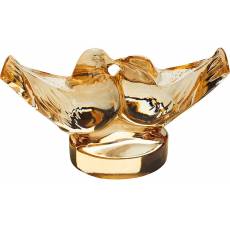 Статуэтка "Два голубя" золотые Lalique 10371300