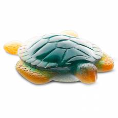 Статуэтка "Морская черепаха" янтарно-зеленая Daum 02691/C