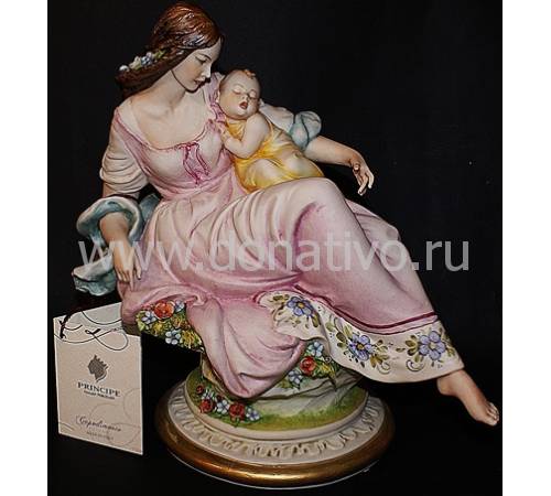 Статуэтка "Мама с ребенком" Porcellane Principe 781/PP