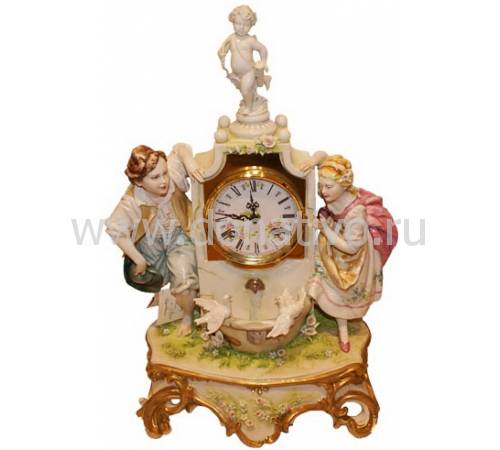 Часы "У фонтана" Porcellane Principe 413/PP