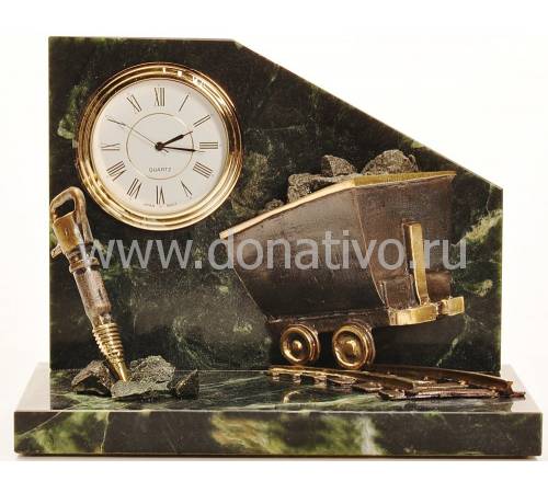 Статуэтка - часы "Шахта" RV11524CG