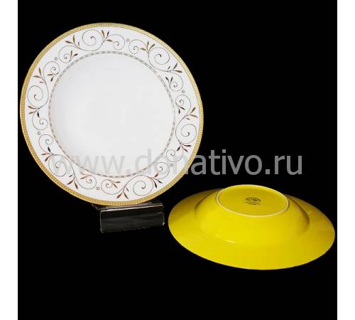 Набор из 6-ти тарелок для 1-го "Узоры" Glance GS2-002/J05-165G-PL4