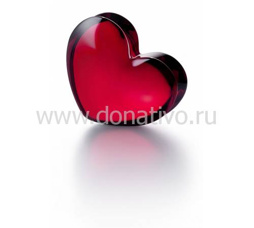 Сердце "Zinzin красное" Baccarat 2103967