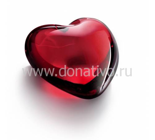 Сердце красное Baccarat 1761585