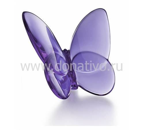 Статуэтка "Бабочка фиолетовая" Baccarat 2103586