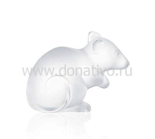 Статуэтка "Мышка" прозрачная Lalique 1068000