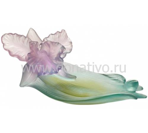 Ваза для фруктов "Орхидея" Daum 03918