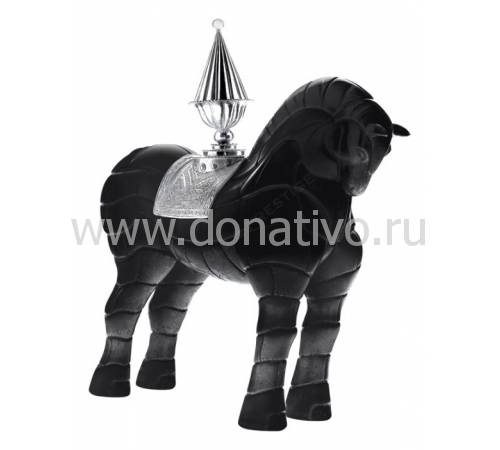 Статуэтка "Черный конь" Daum (Лимитированная серия 375 экз.) 03616