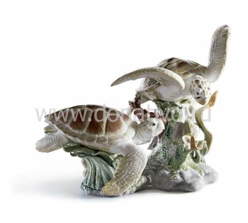 Статуэтка "Морские черепахи" Lladro 01006953