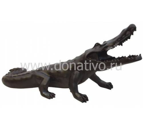 Крокодил дикий чёрный Daum (Лимитированная коллекция 99 экз.) 05325-2