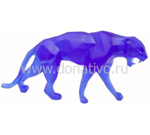 Статуэтка "Пантера дикая" синяя Daum (Лимитированная серия 375 экз) 05335