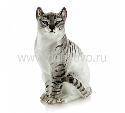 Статуэтка "Полосатая кошка" Ahura R1467/ART