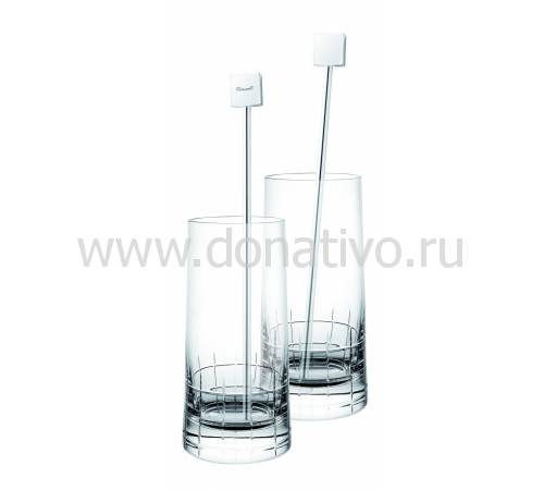 Набор из 2 стаканов с палочками 15,2 см GRAPHIK Christofle 07945271