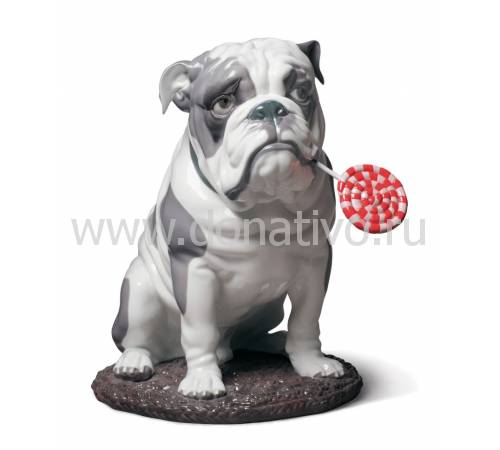 Статуэтка собака "Бульдог" Lladro 01009234