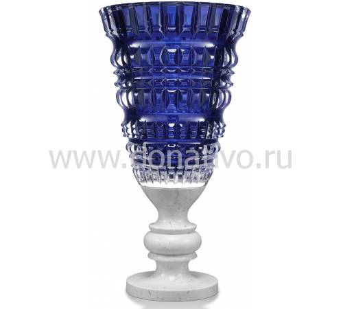 Ваза для цветов синяя "New Antique" Baccarat 2811214