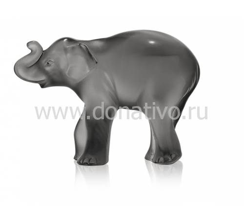 Статуэтка "Слонёнок Timor" серый Lalique 10492700