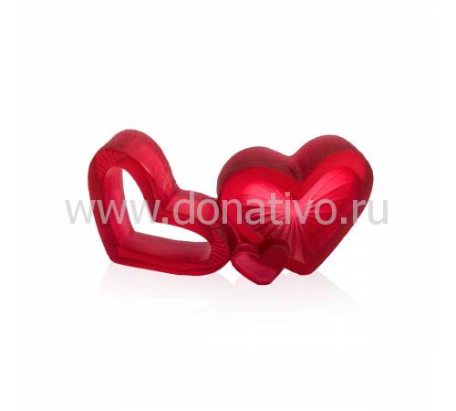 Скульптура "Сердце" красное Daum 05743