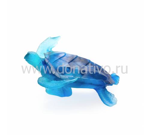 Статуэтка "Морская черепаха" синяя Daum 05699-1