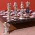 Шахматный набор с чернением (доска - мрамор) SCO109