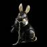 Статуэтка "Стоящий кролик" Ahura SR1432C/A/NOLY
