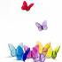 Набор из 4-х бабочек Papillon Baccarat 2810821