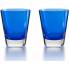 Набор из 2-х синих стаканов для сока "Mosaique" Baccarat 2811108