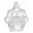 Статуэтка "Горилла" прозрачная Lalique 10600100