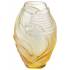 Ваза для цветов золотая "Poissons Combattants" Lalique 10684400